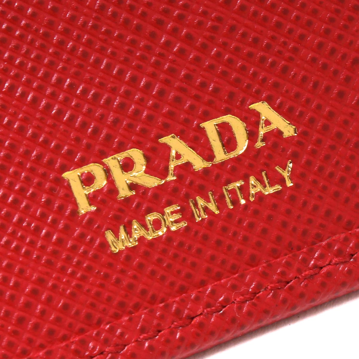 プラダ キーケース レディース サフィアーノ メタル フォーコレッド