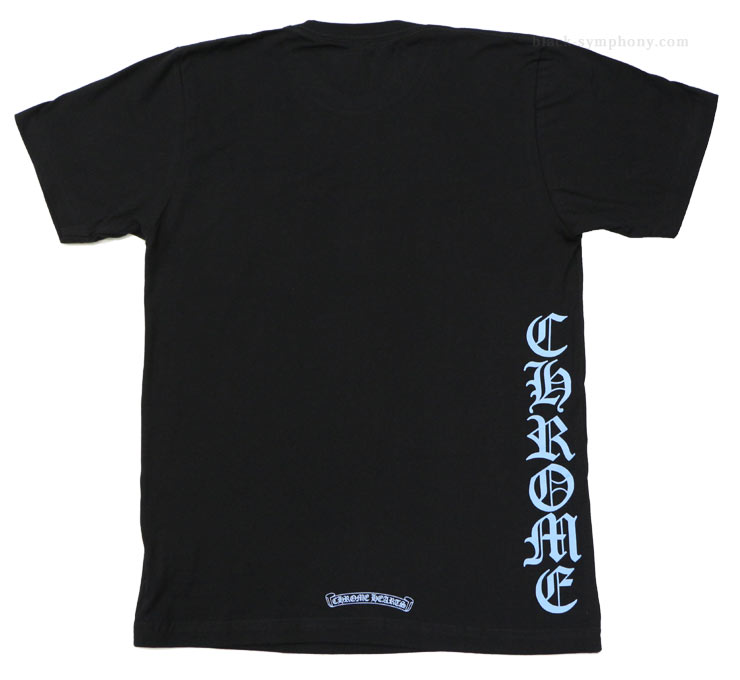 クロムハーツTシャツロゴブルーブラック|クロムハーツ通販専門店