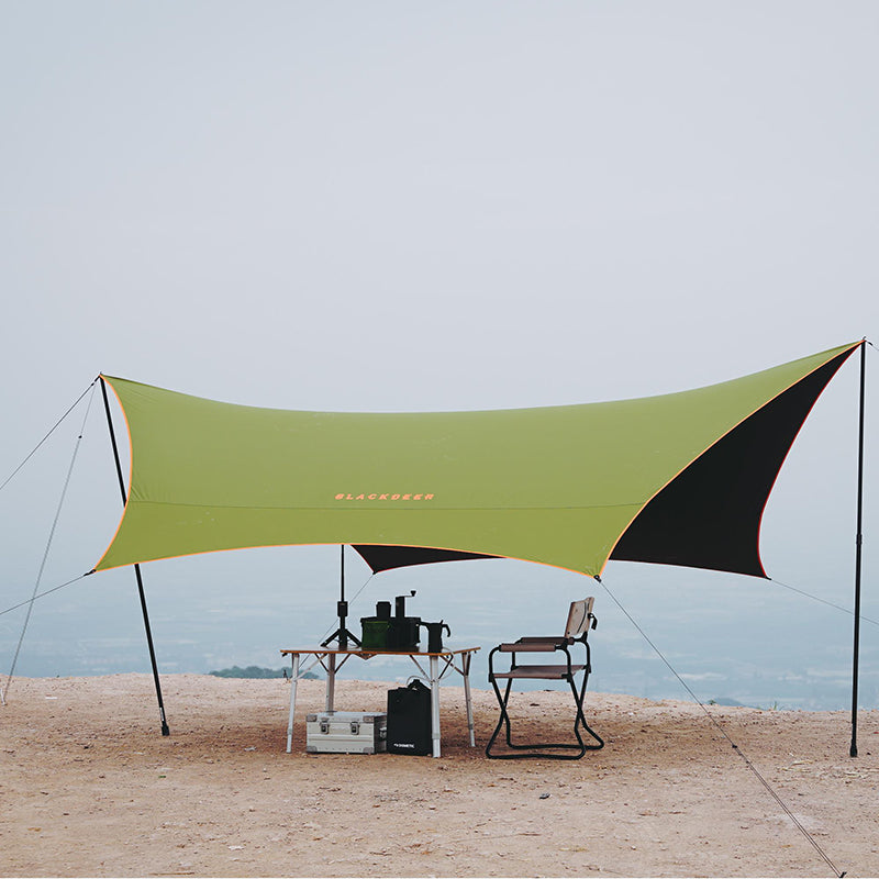 Shady Lightweight Vinyl Coated Hexagonal Tarp – Blackdeer