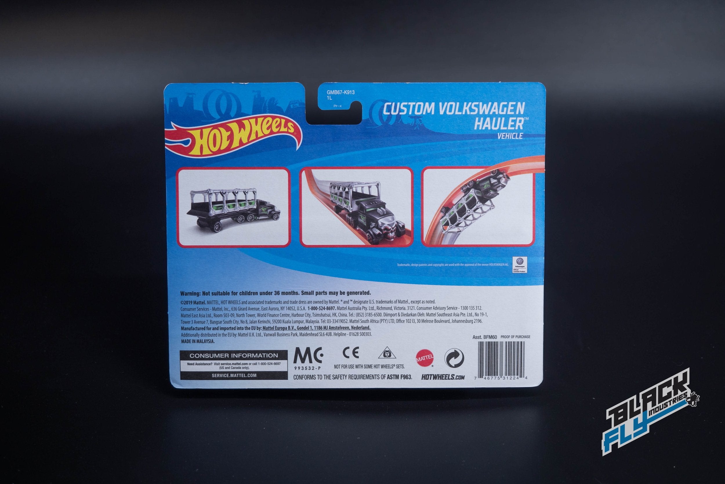 Hot Wheels - Custom Volkswagen Hauler - bus – Black Fly Industries