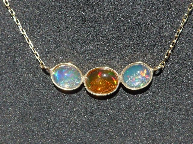 メキシコオパールペンダント｜メキシコオパール｜オパール