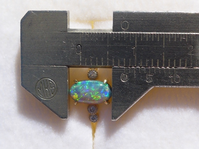 ブラックオパールリング｜オーストラリア産オパール｜オパール