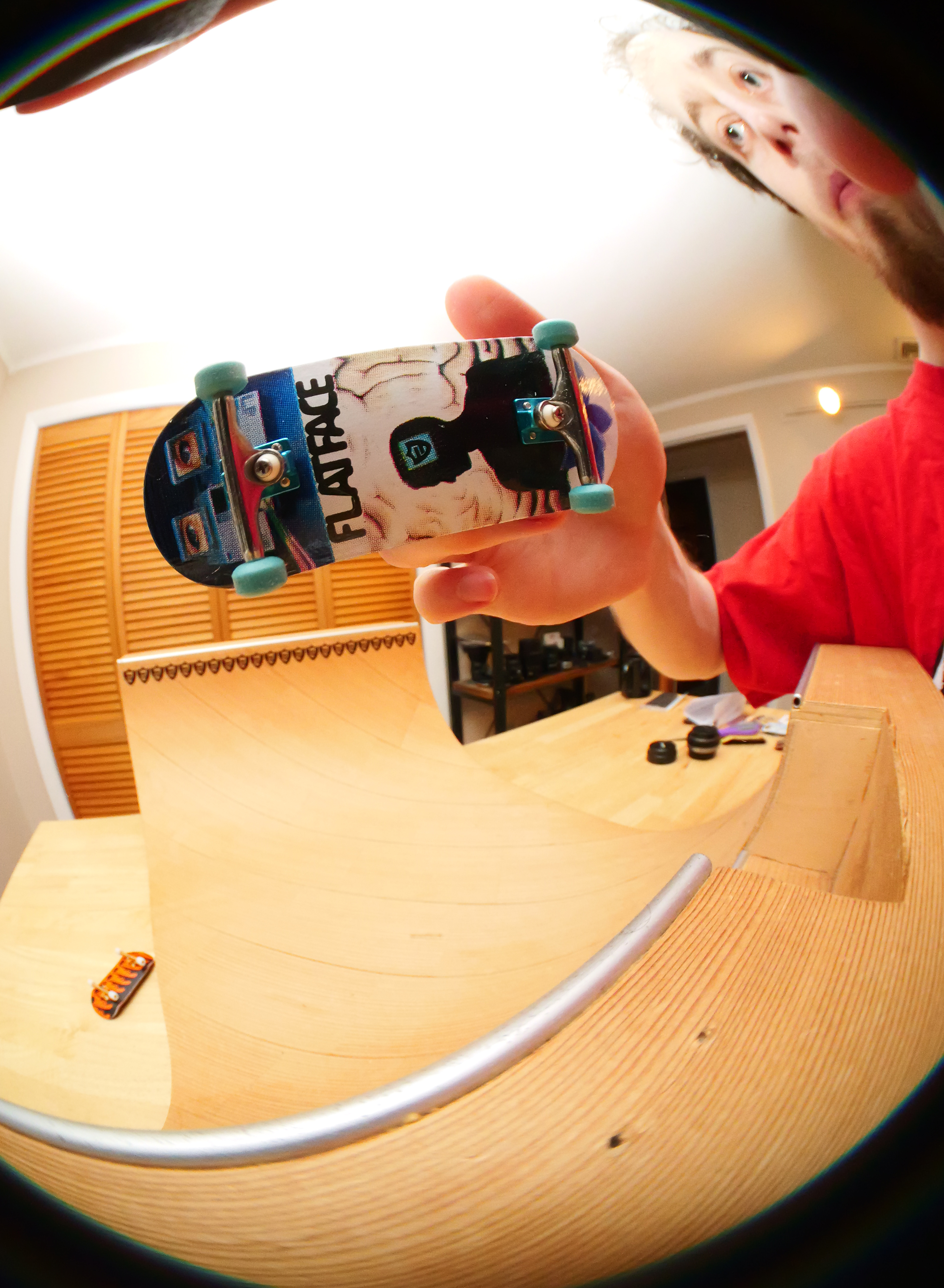 Blackriver X Flatface Pro Complete Fingerboard - Computer Time