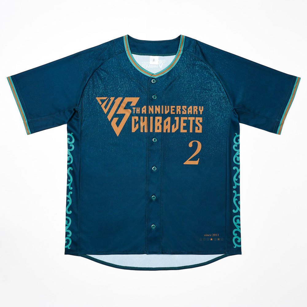 15THメモリアル ベースボールシャツ｜千葉ジェッツ｜B.LEAGUE（Bリーグ
