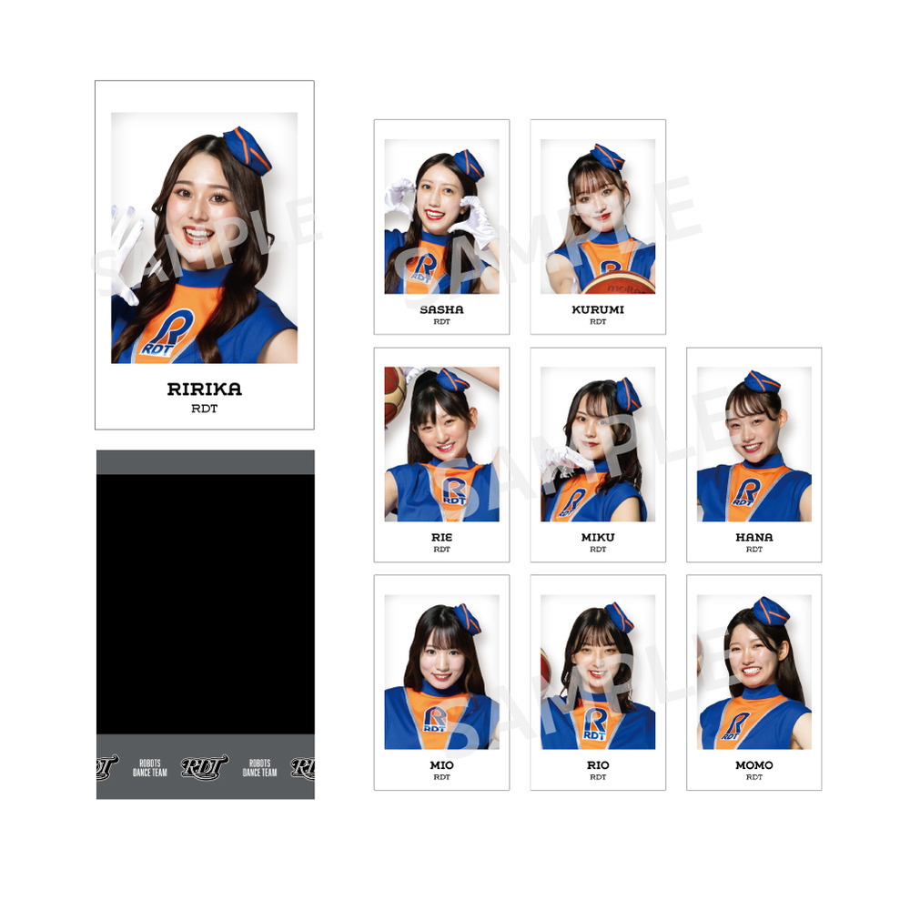 ブラインド】25-26 RDTチェキ風トレカ｜茨城ロボッツ｜B.LEAGUE（B