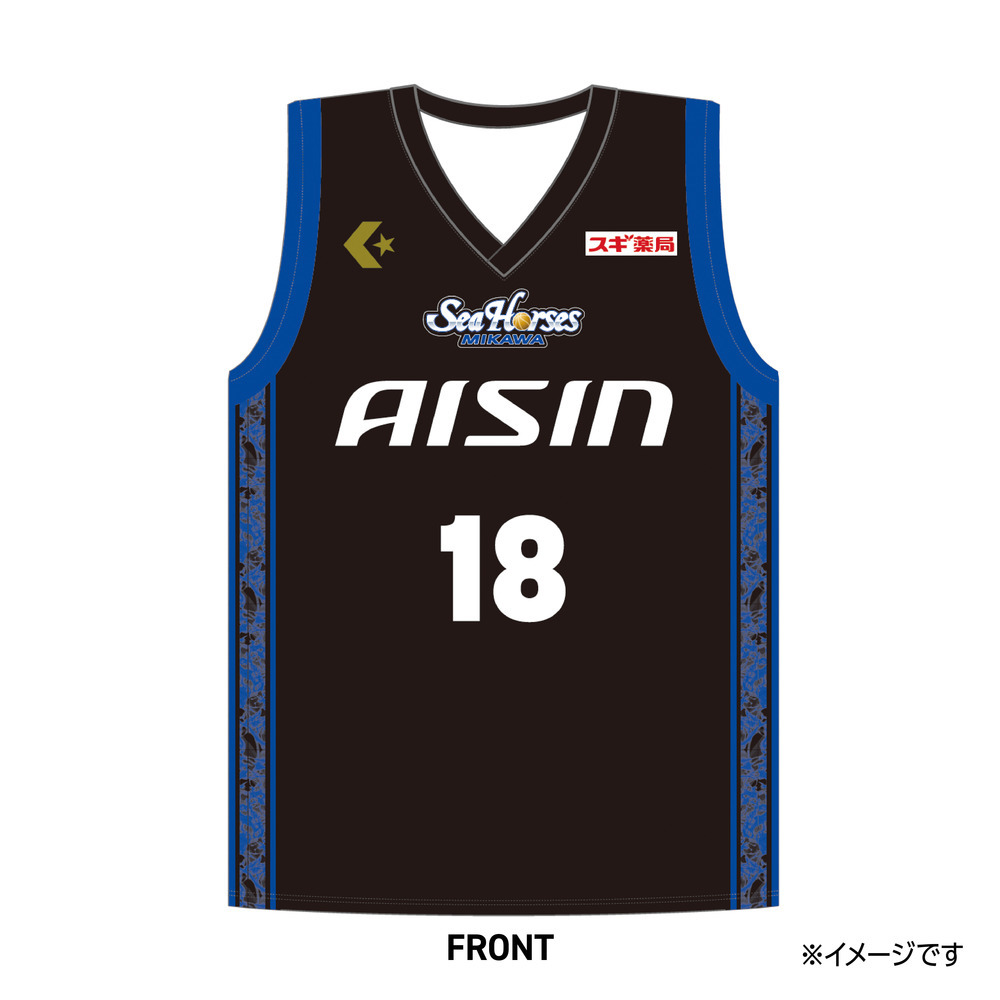 2025-26 ☆レプリカユニフォーム HOME｜シーホース三河｜B.LEAGUE（B