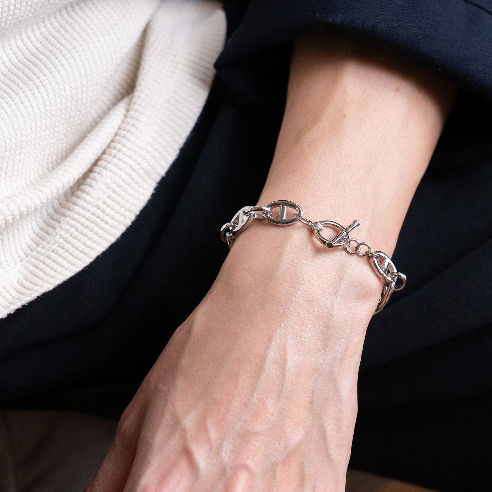 アンカーチェーンブレスレット(L) / BSB-274 – BLESS