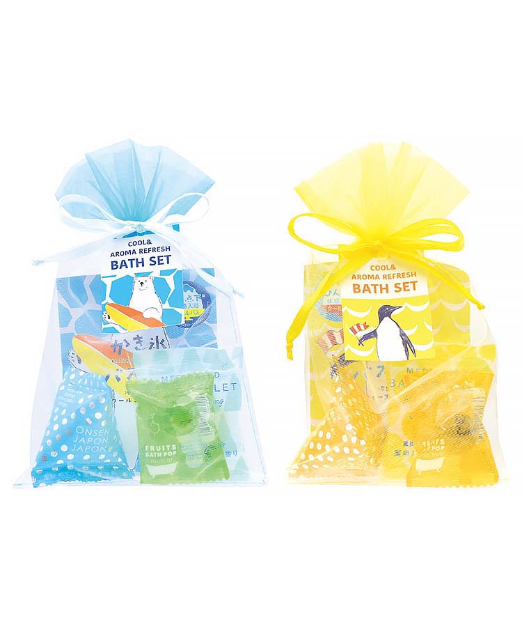 かき氷オーガンジーセット 入浴剤 バスタブレット バスソルト バス用品