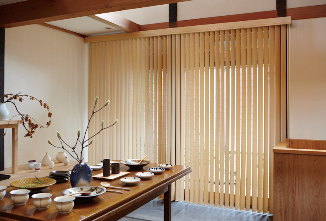 ラインドレープ 木製｜製品情報｜タチカワブラインド