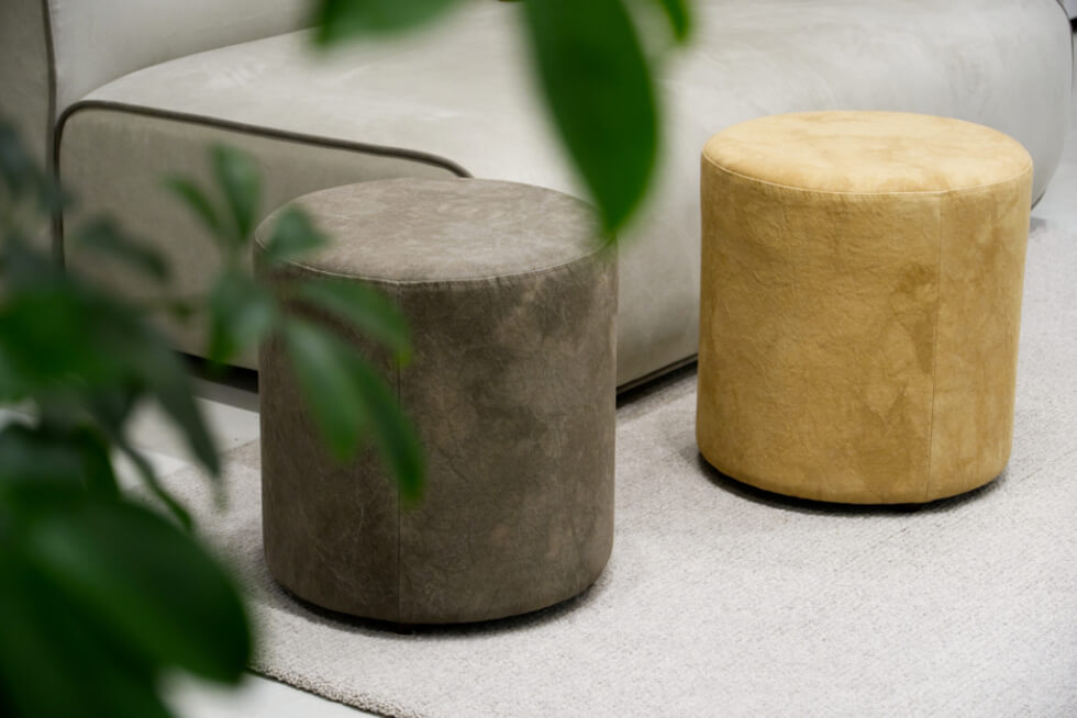Makuake限定】天然染めプロジェクト「BetulaN」×「blocco」スツール