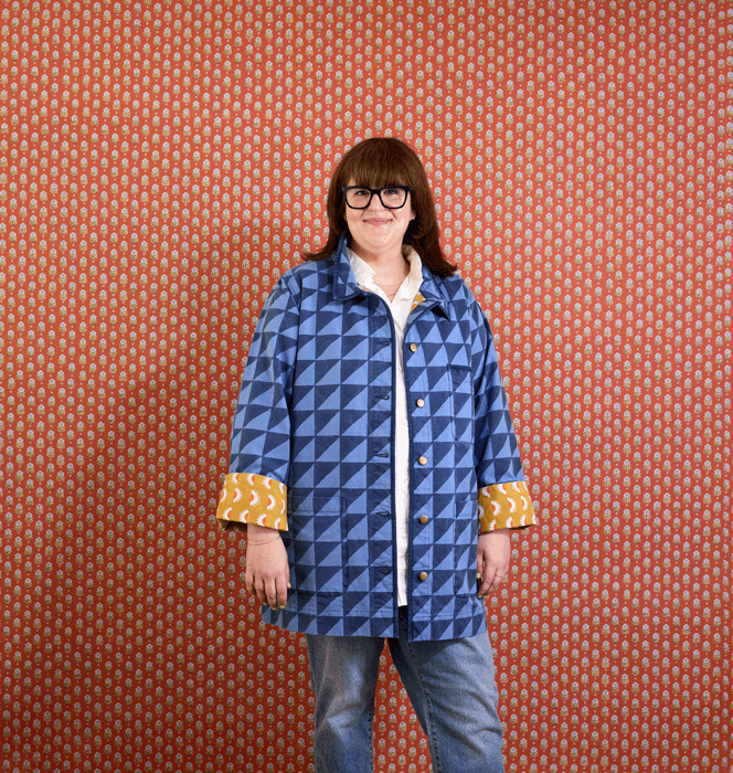 Canyon Jacket | Lapis Check – Block Shop