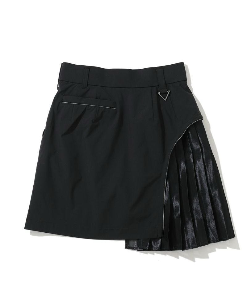 MARK&LONA マーク&ロナ CD12-APSK コード アシンメトリー プリーツ