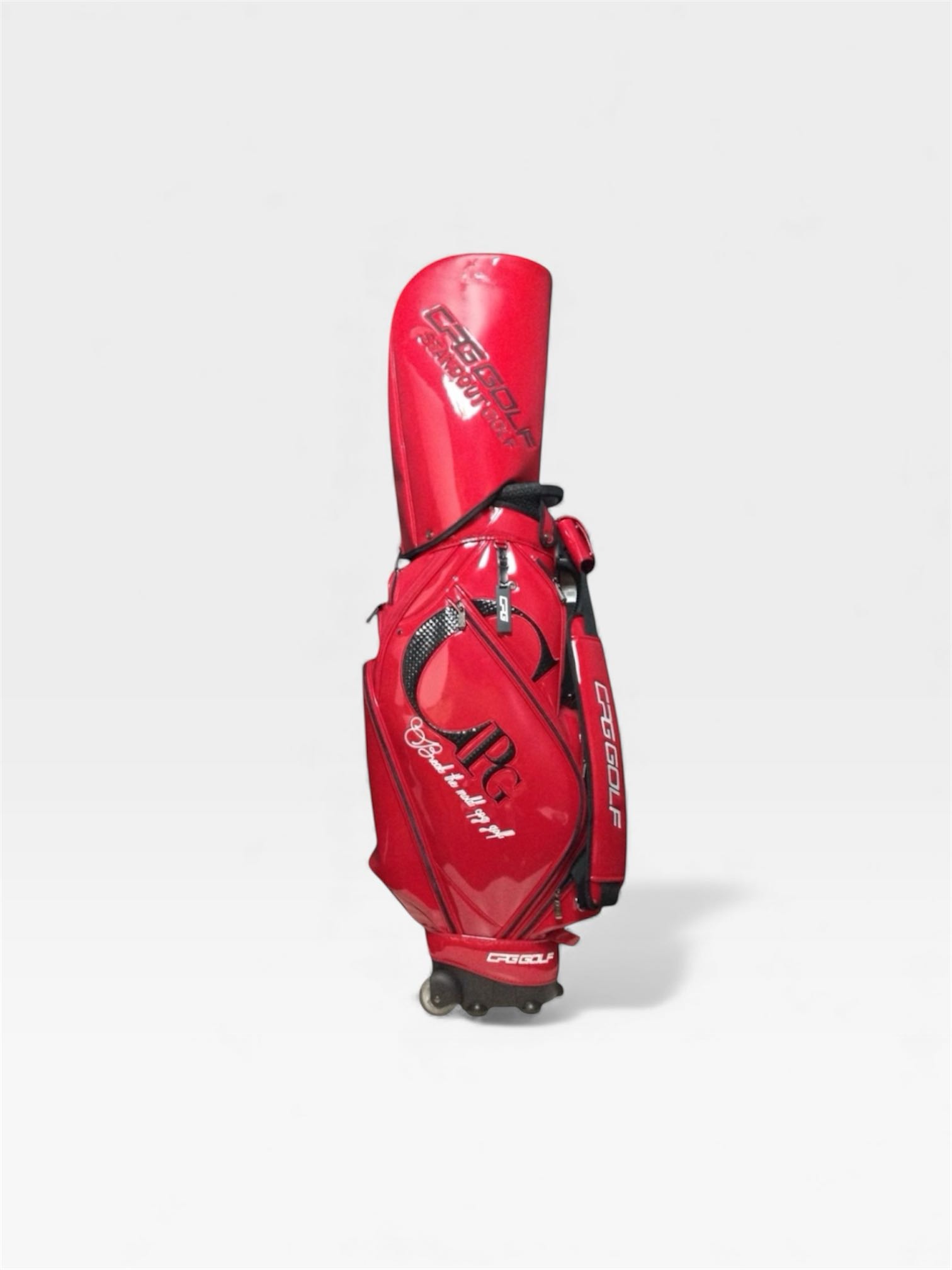 新品 CPG GOLF cpg-202114-21 ワインレッド キャディバッグ CPG GOLF