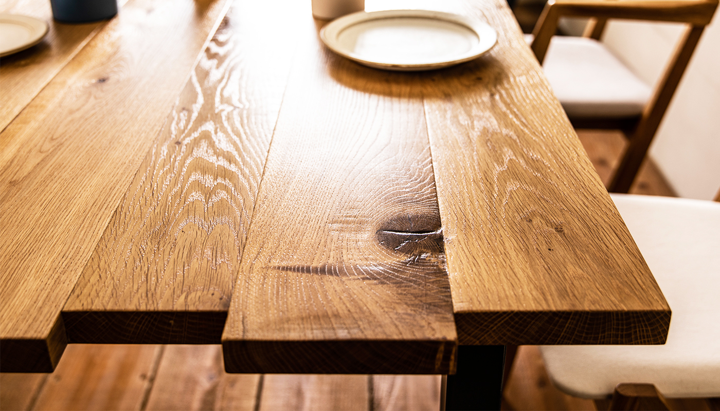 CRAFT ダイニングテーブル アイアン 口型脚｜商品情報｜BRIDGE WORKS