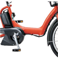 小柄なママでも安心の低床設計＞ 3人乗り(幼児2人同乗)対応 子乗せ