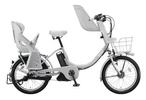 3人乗り(幼児2人同乗)対応へとモデルチェンジした ライフステージに