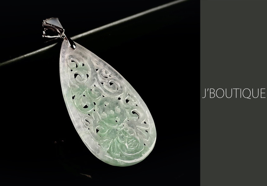 コレクションレベル‼️高級品、最高峰色濃いラベンダー翡翠バングル