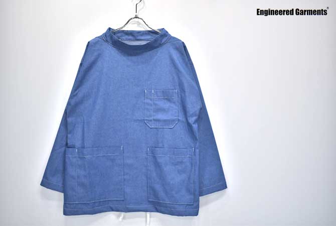 Workaday】Smock Popover (6oz Cotton Denim) 【返品・交換不可