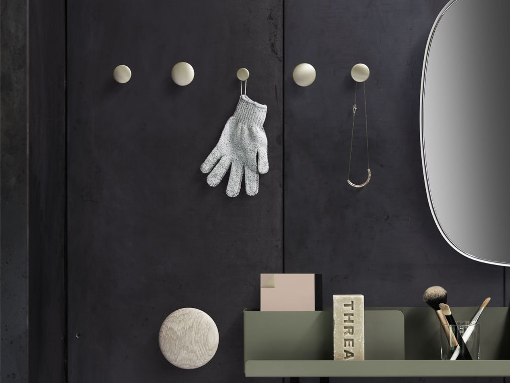 Dots Metal Coat Hooks | ドット メタルコートフック 5pcセット By