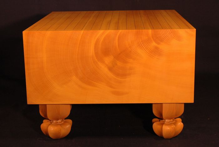 宮崎県産本榧 天柾 六寸三分碁盤