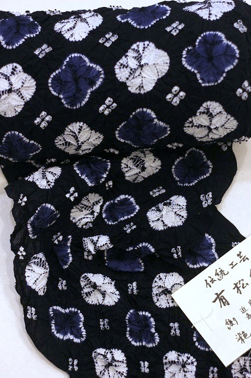 工藝絞/有松絞 十字花