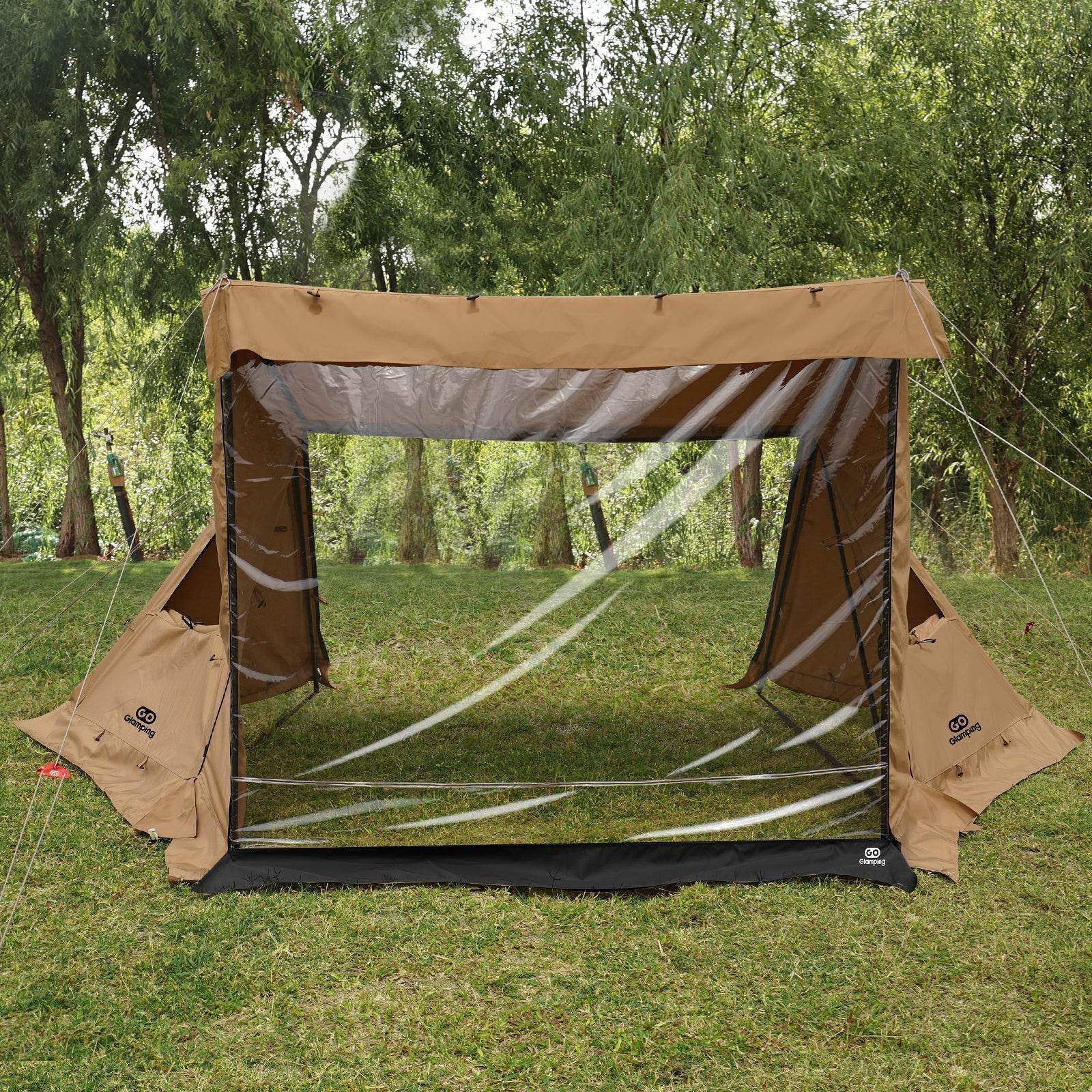 タイムセール中】GOGlamping G・G PUP 2.0パップテント専用TPU前幕