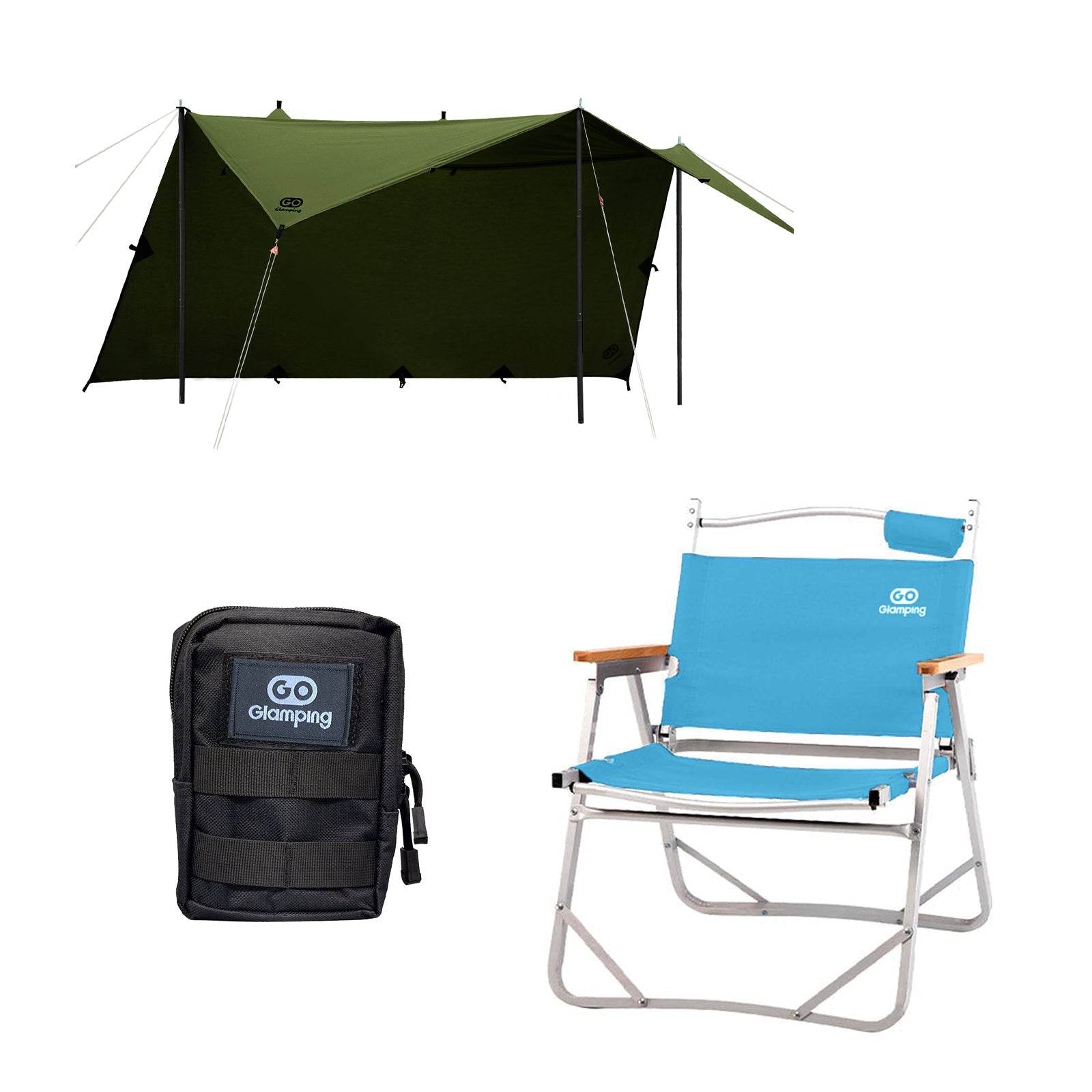 テント・タープ GO Glamping DOME TENT 特価12980円】タープ TCセット