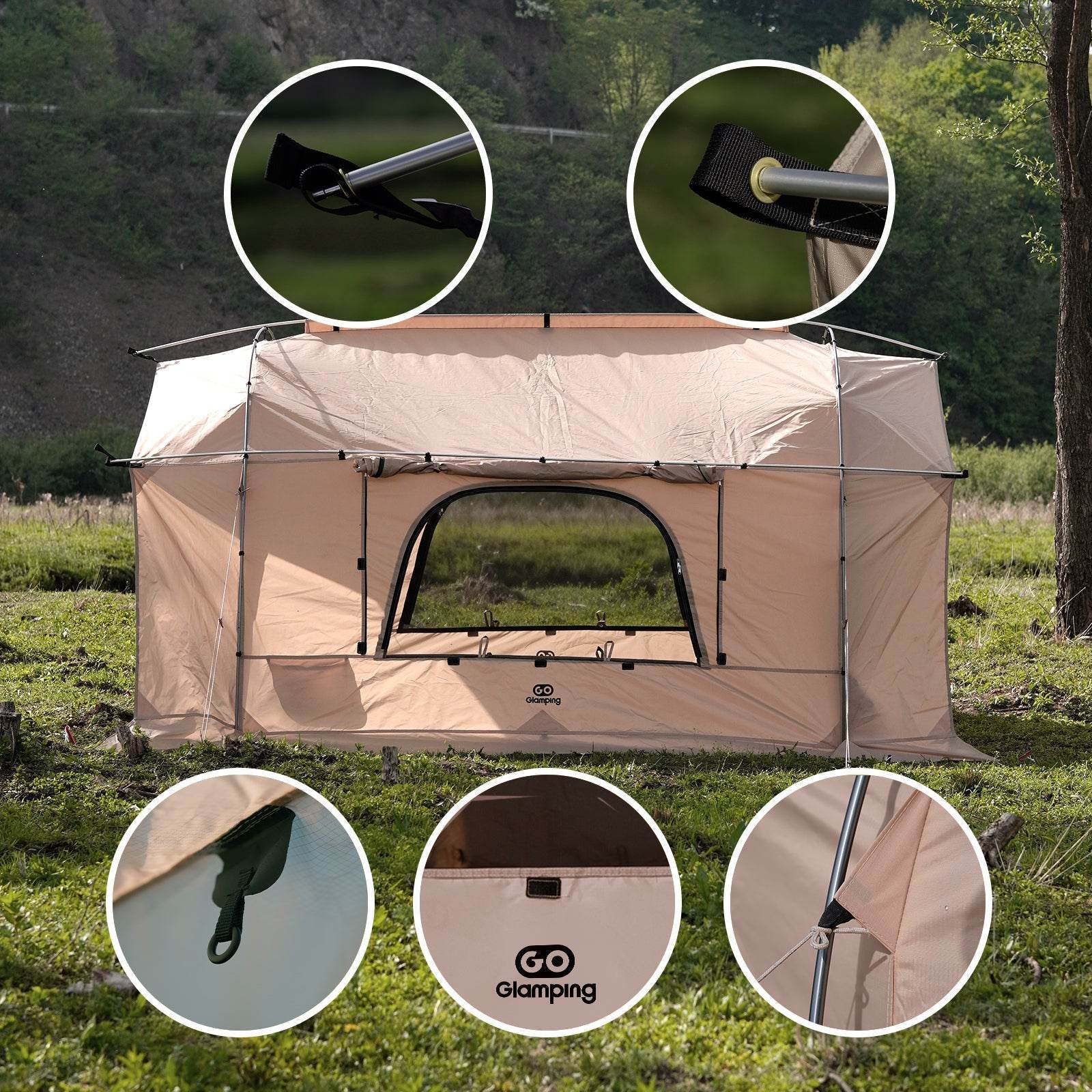 テント・タープ GO Glamping DOME TENT 特価12980円】タープ TCセット