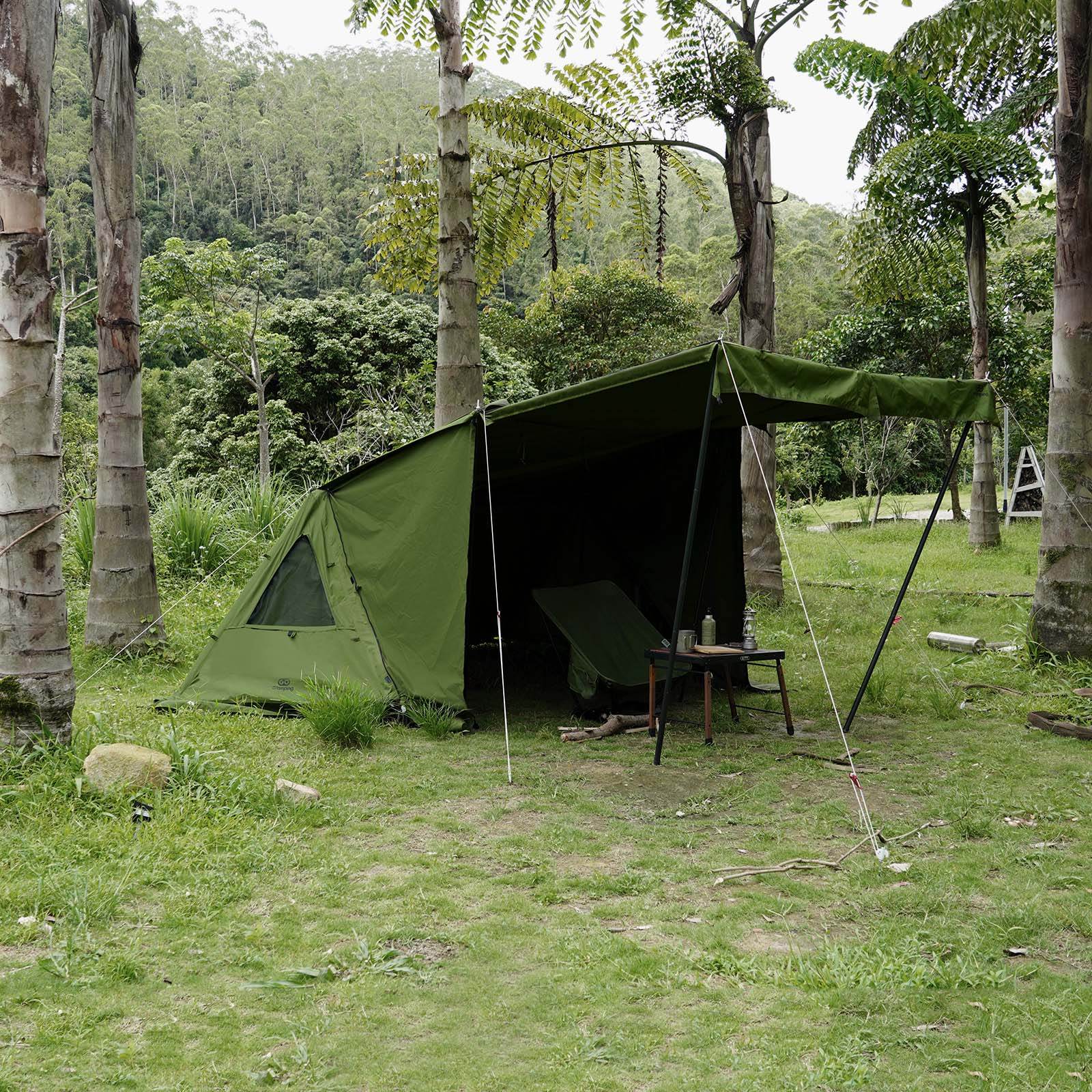 新品 GO Glamping G G PUP 2.0 パップテントTC 緑 GOGlamping G・G