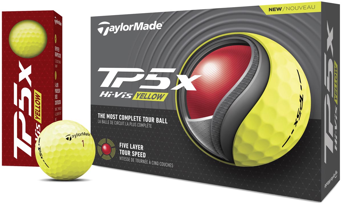 TaylorMade TaylorMade TP5X Hi-Vis Yellow 4ダース48個セット TP5x