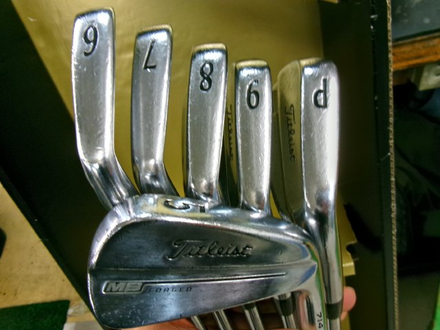 MB 714 DG(錆多い) 6S タイトリスト アイアンセット クラブ詳細｜中古