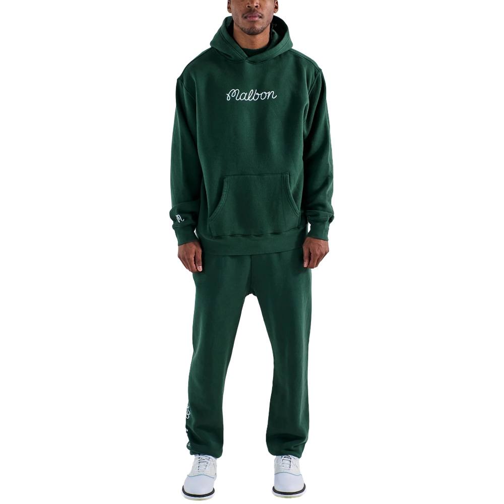 Malbon Clubhouse Golf Sweatpants Forest - 25 Men – Golfio