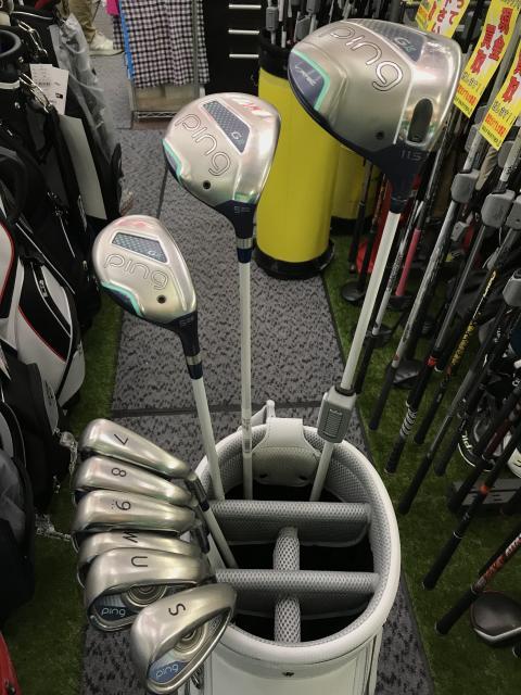 豪華]PING ゴルフクラブフルセット14本 豪華 14本 PING ピン メンズ