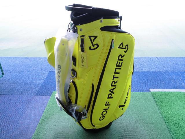 一目で自分のバックとわかります。｜岡山カバヤゴルフガーデン店