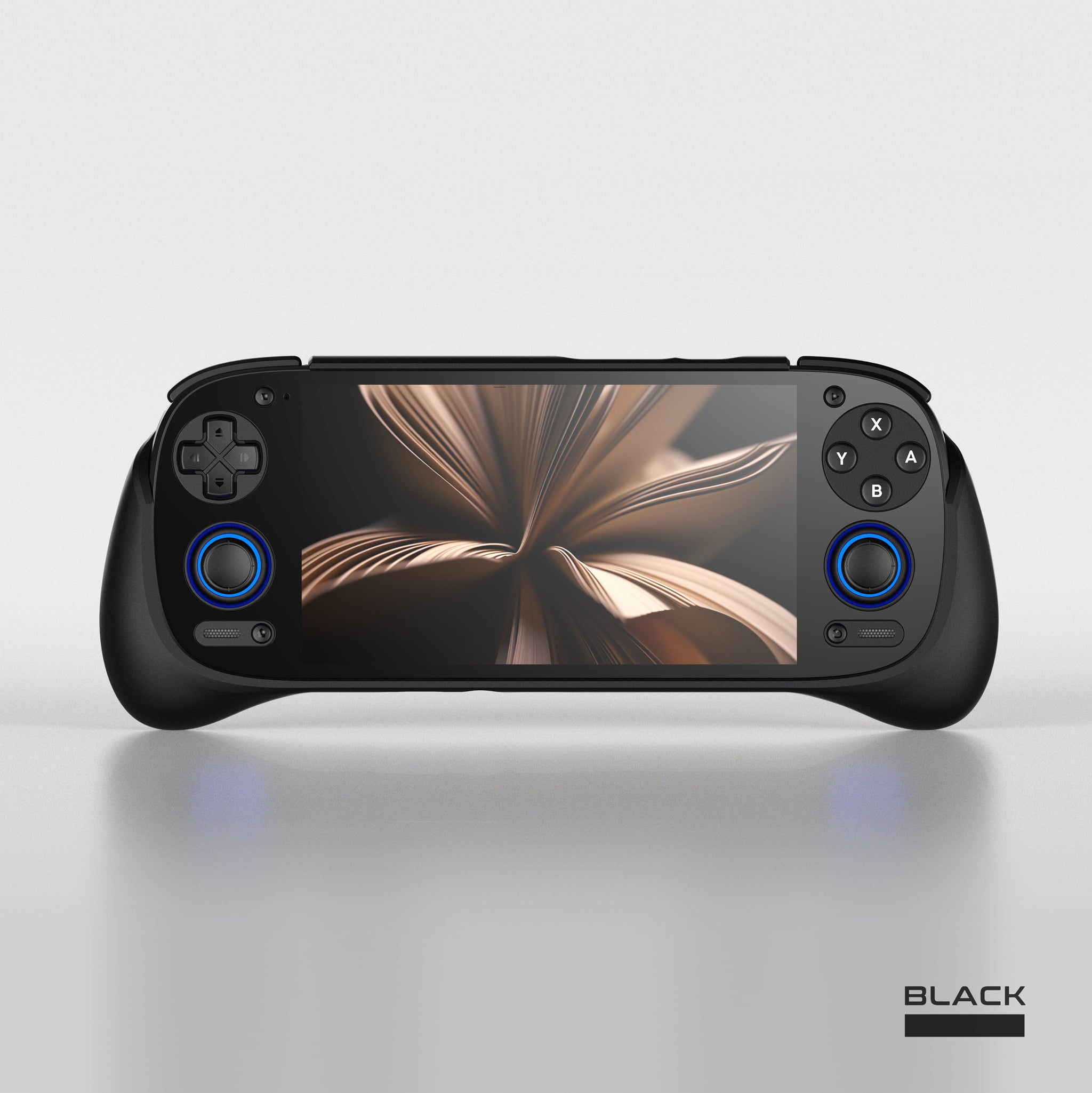 RETROID Pocket 5 黒 ゲーム機 バックプレート ケースセット RETROID