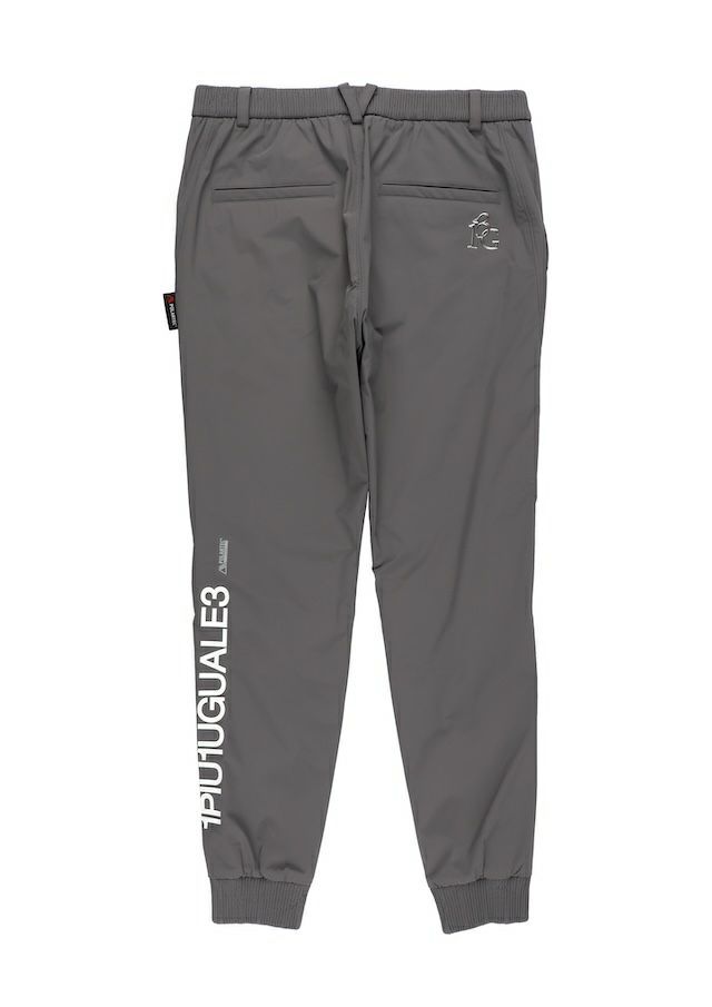 1PIU1UGUALE3 GOLF - RIB PANTS / ポーラテック リブパンツ (グレー
