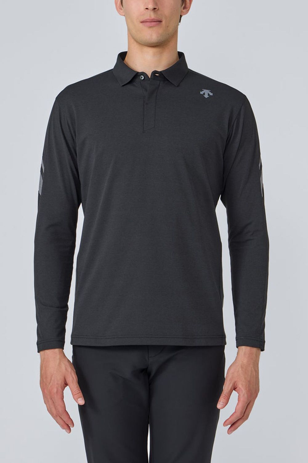 DESCENTE GOLF フリル袖ポロシャツ Sサイズ DESCENTE GOLF フリル袖