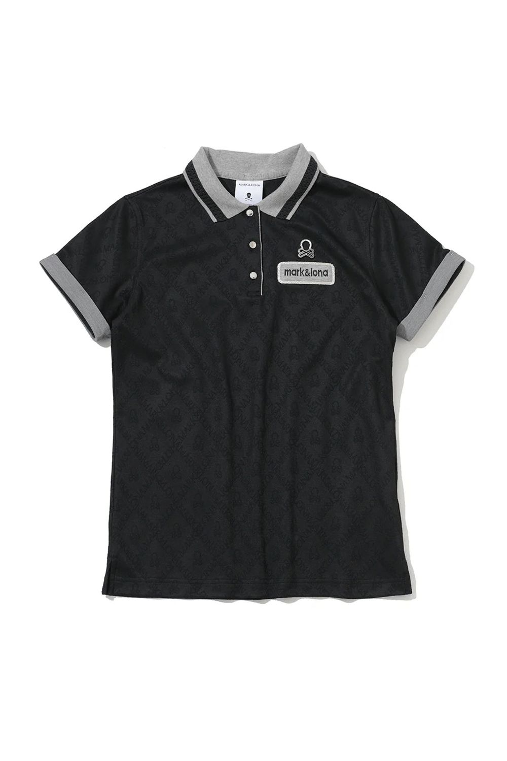 MARK&LONA - 【26SS】【レディース】 ADAMANT JACQUARD POLO / ダイヤ