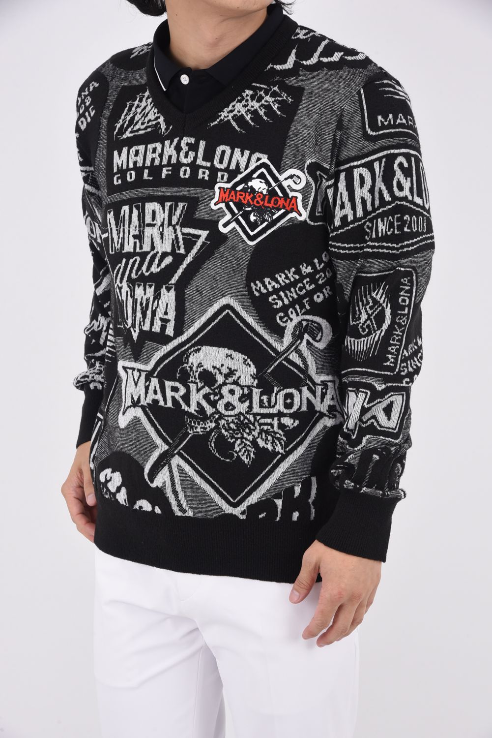 MARK&LONA - 【2024AW 木村拓哉さん着用 VOL.2】 AXL VEE NECK KNIT