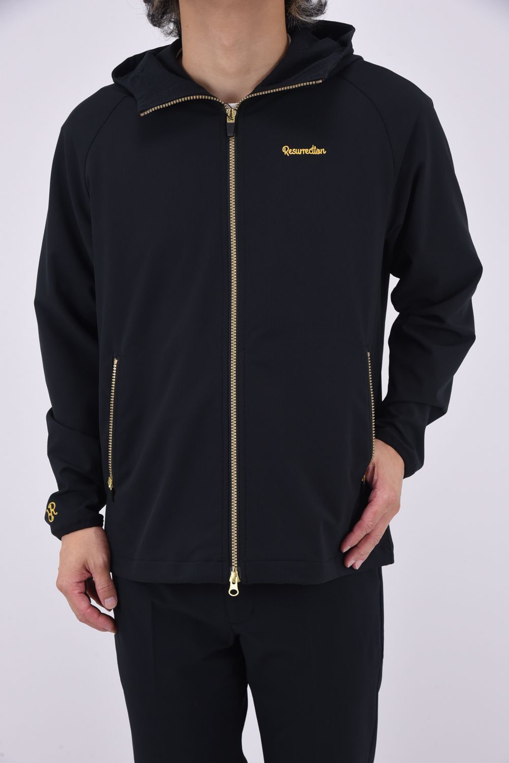 Resurrection - MENS STORM FLEECE ZIP HOODIE / ストームフリース