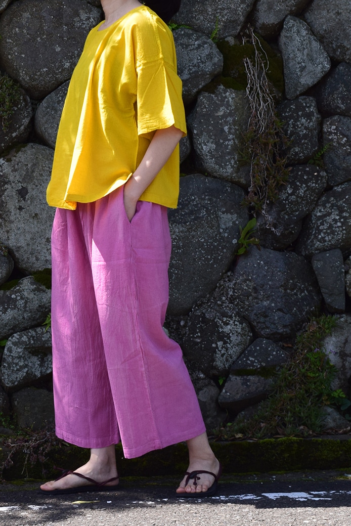 GAIAネットヂェン先生の日常着 太極拳パンツ 【薄地】 ショッキング