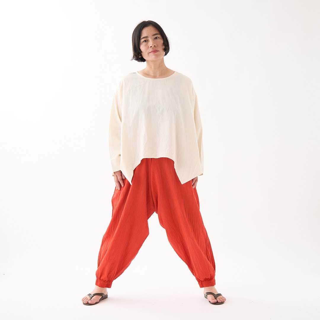 GAIAネットヂェン先生の日常着 太極拳パンツ 【薄地】 ショッキング