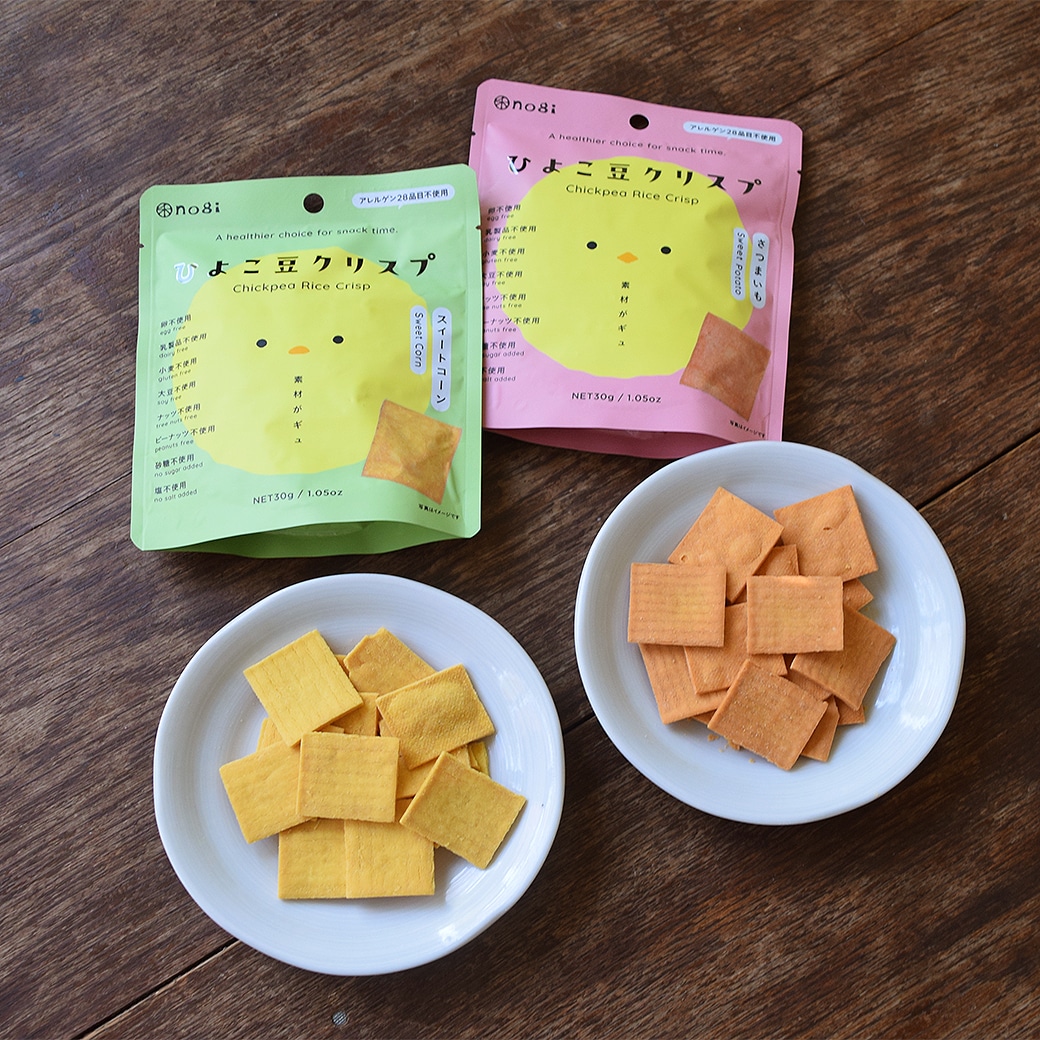 GAIAネット[※]禾（nogi） ひよこ豆クリスプ スイートコーン 30g: 菓子