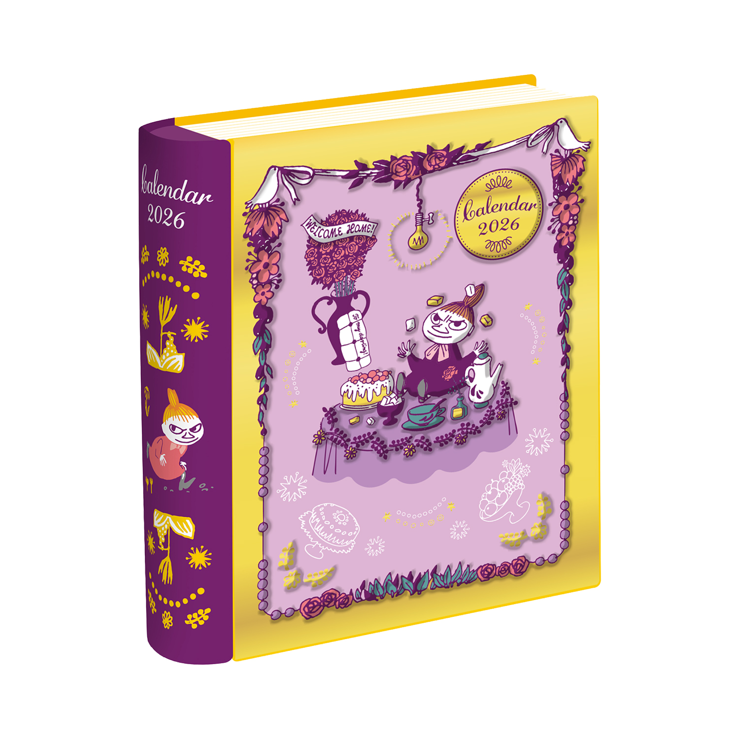 MOOMIN ムーミン BOOK缶カレンダー リトルミイ (2026年版) - 学研