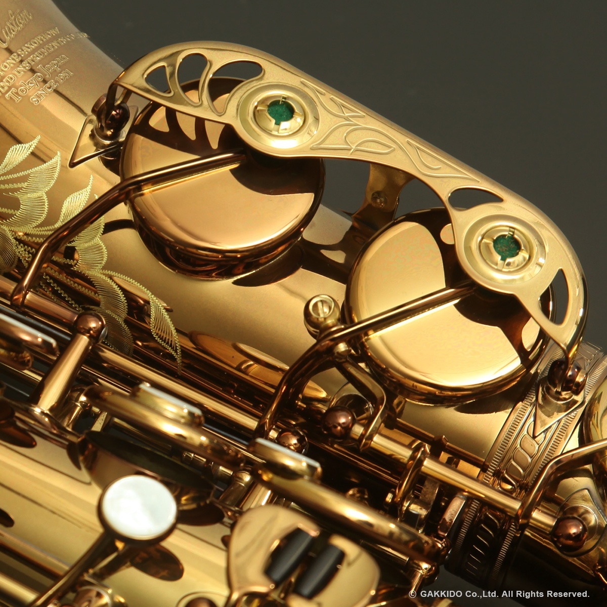 Wood Stone Super Custom アルトサックス ヴィンテージラッカー仕上げ