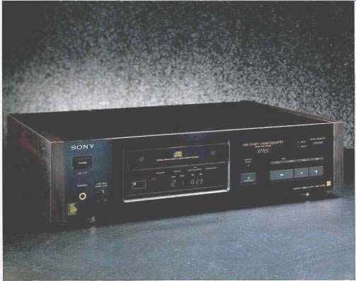 Sony CDP-X77ES CD Player (Jun. 1990)