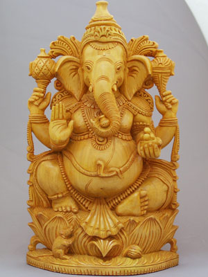 ガネーシャ神像（彫刻品）販売 -『ガネーシャ神と開運グッズ』