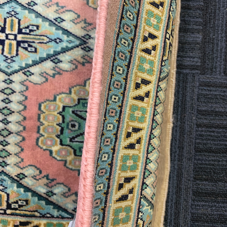 JA6672 パキスタン手織り絨毯 ハイクオリティ ピンク | じゅうたん売場