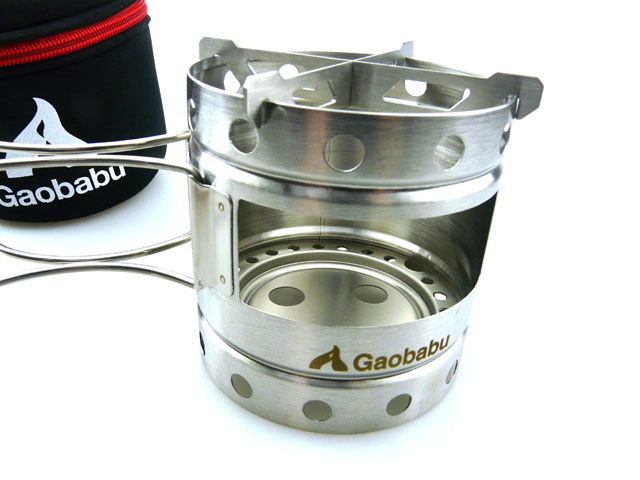 ガオバブ(Gaobabu)☆Gaobabuキャリボ風防＋固形燃料ツールセット GSET