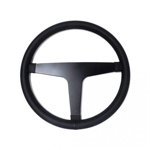 ミ*郎様 レスレストン黒革巻きステアリング